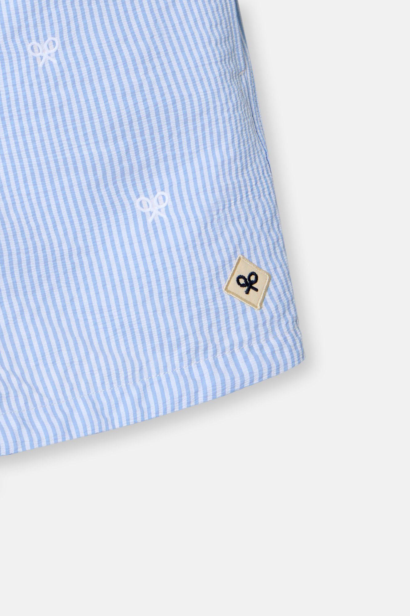 Silbon Ba&ntilde;ador rayas Azul