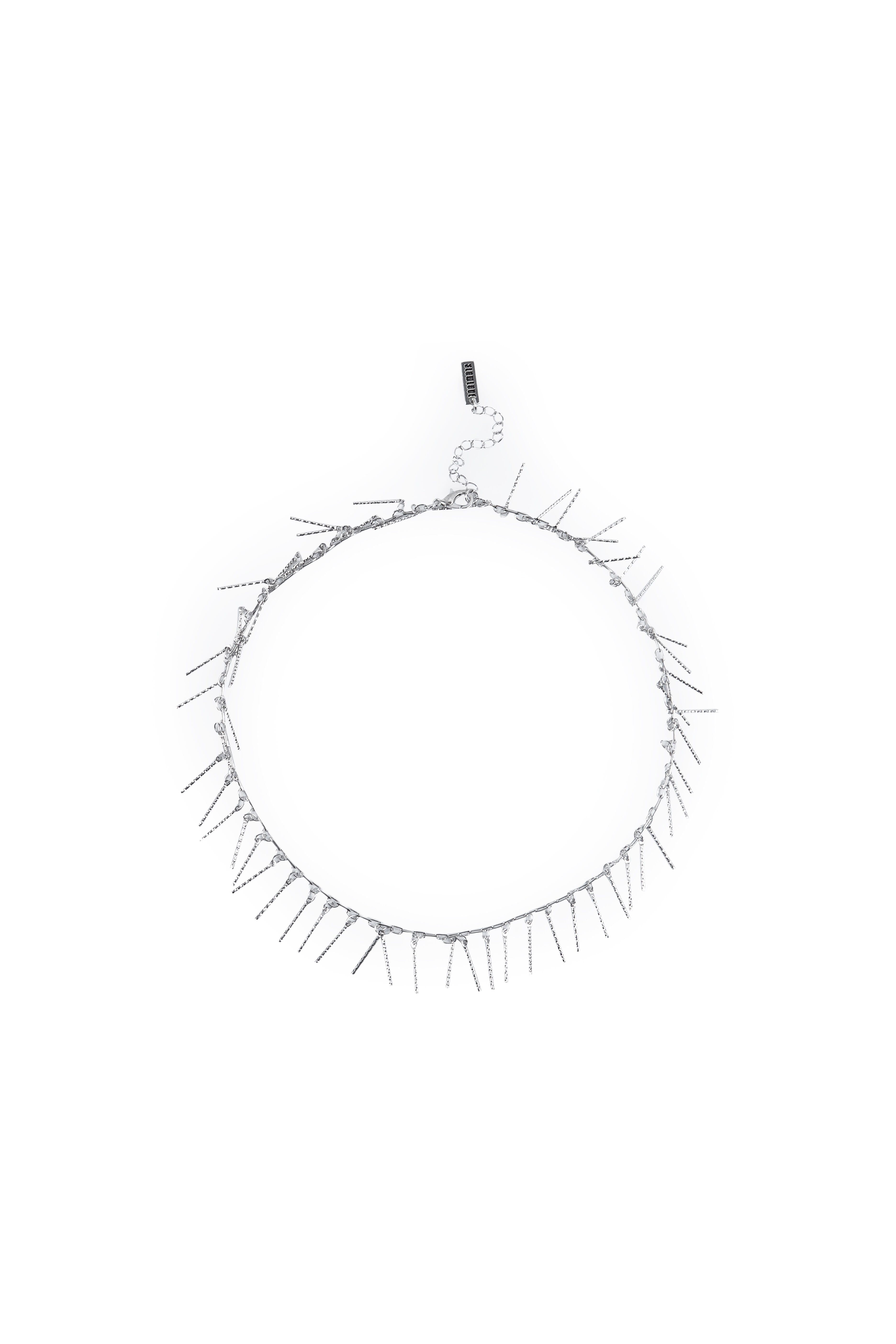 Slowlove Collar flecos cadena Cinzento