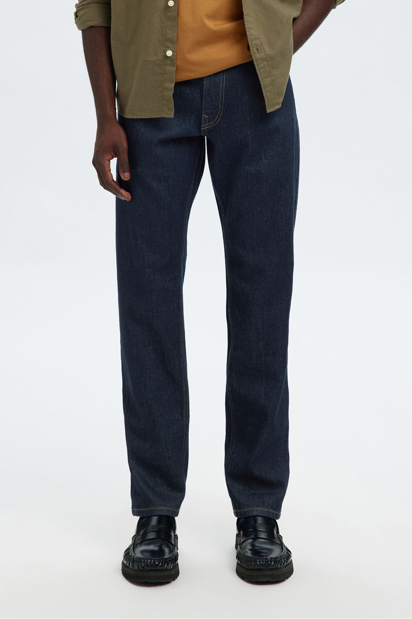 Selected Cal&ccedil;a cal&ccedil;a Slim Fit  Azul