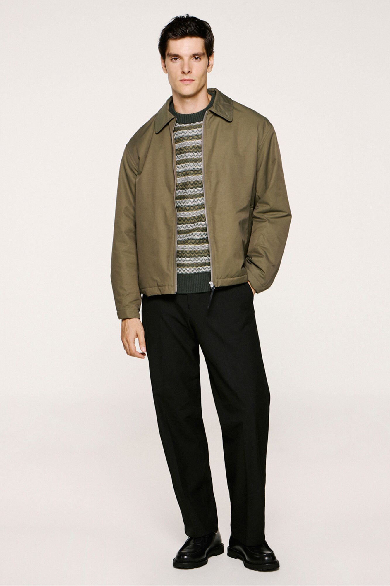 Selected Blus&atilde;o t&eacute;cnica repelente &agrave; &aacute;gua 