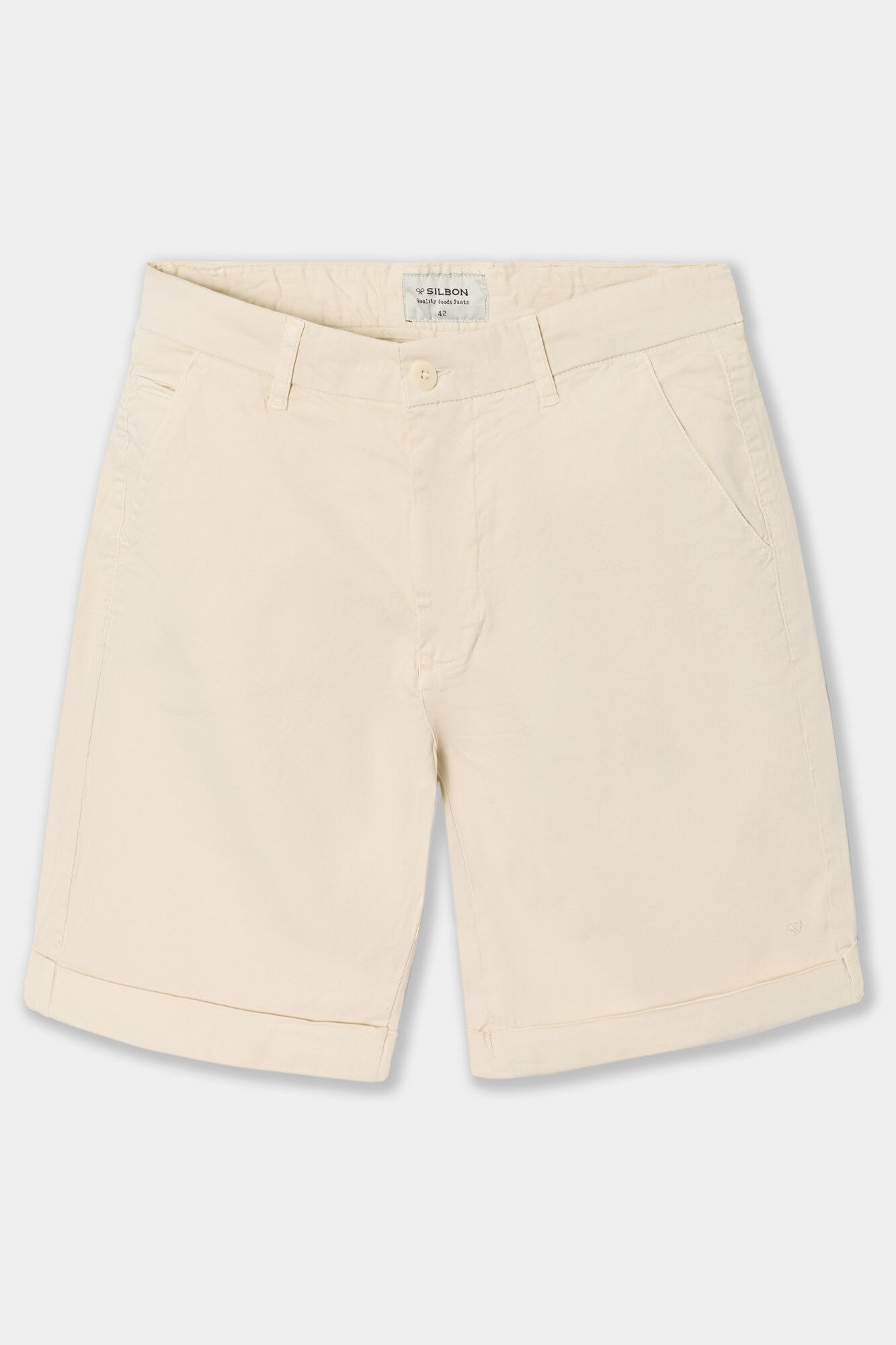 Silbon Silbon classic Bermuda shorts Beige