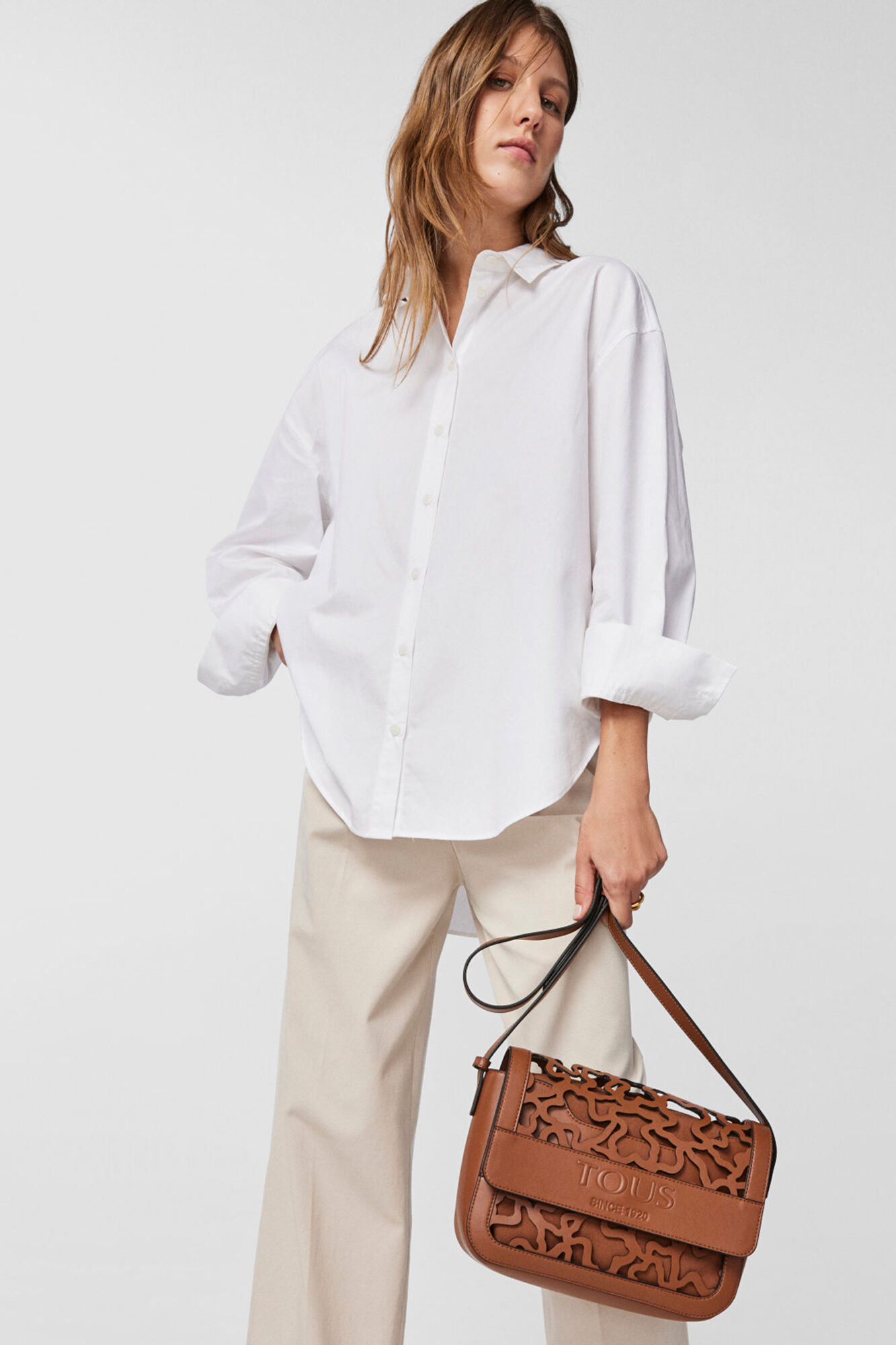 Tous Amaya Kaos Shock brown crossbody bag Brown