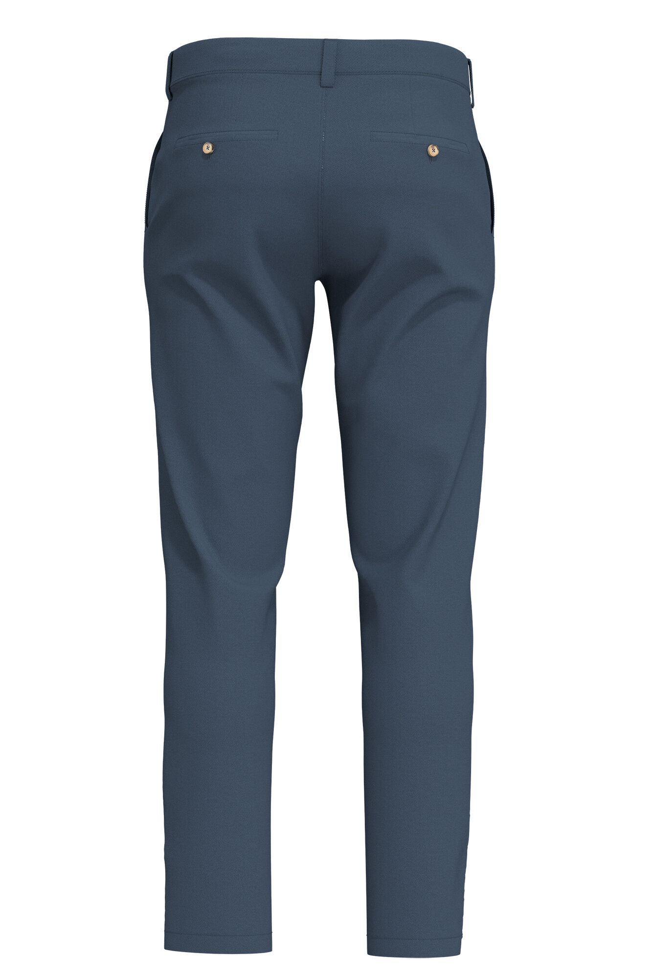Selected Cal&ccedil;a cal&ccedil;as chino slim fit feita de algod&atilde;o org&acirc;nico 