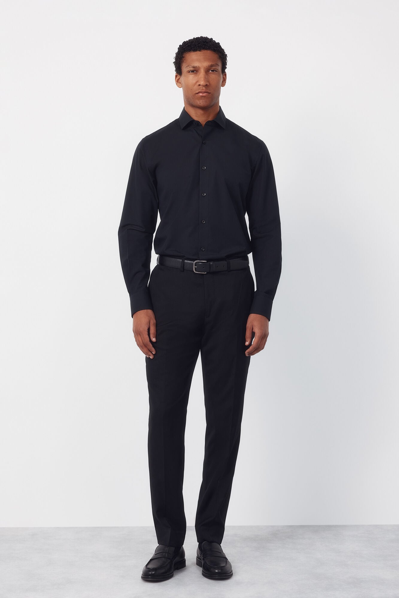 Cortefiel Camisa vestir otom&aacute;n slim fit f&aacute;cil plancha