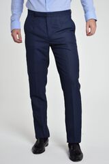 Cloking Cal&ccedil;a de fato em olho de perdiz Azul