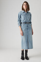 Cortefiel Levis® denim dress  Blue