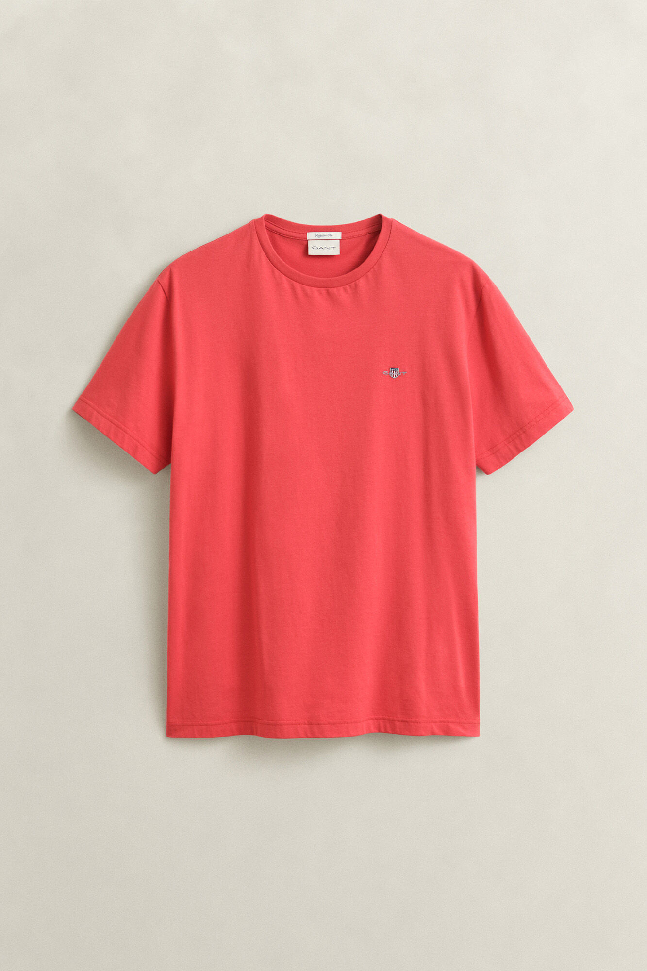 Gant T-shirt Regular Fit Shield Vermelho