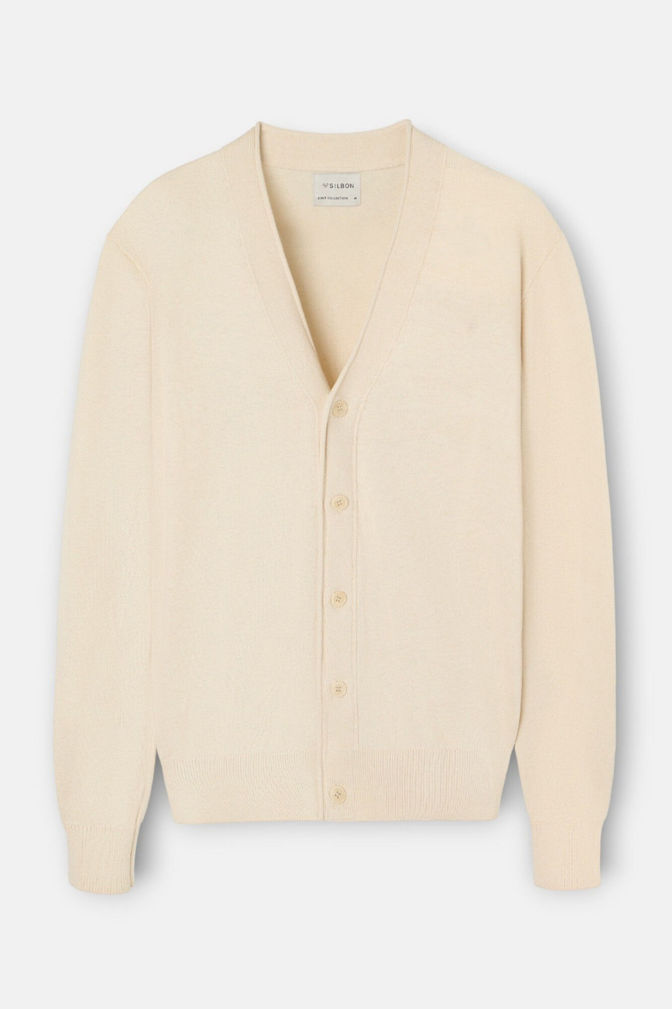 Silbon Casaco de malha cl&aacute;ssico Tostado