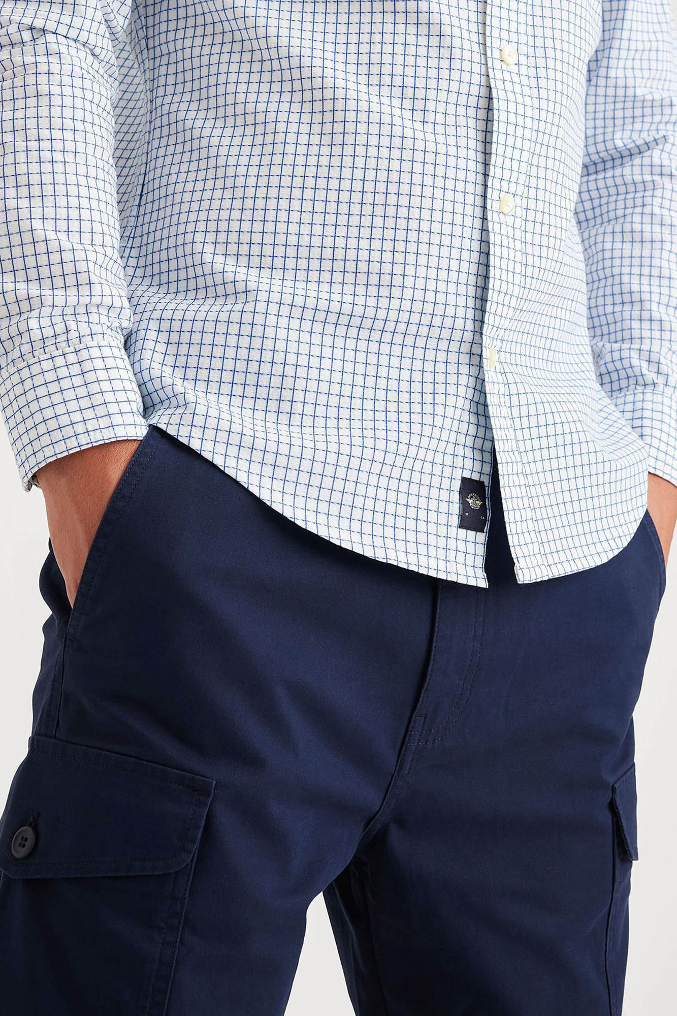 Dockers Camisa com bot&otilde;es slim fit Icon Branco
