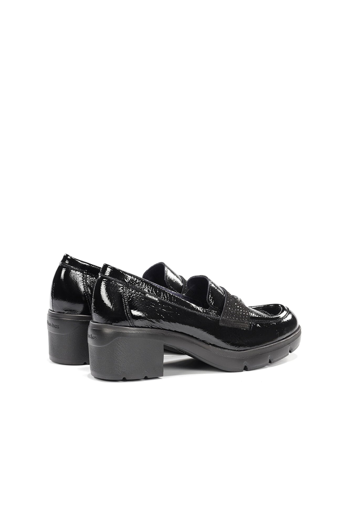 Fluchos Mocassim Fugaz mulher Preto