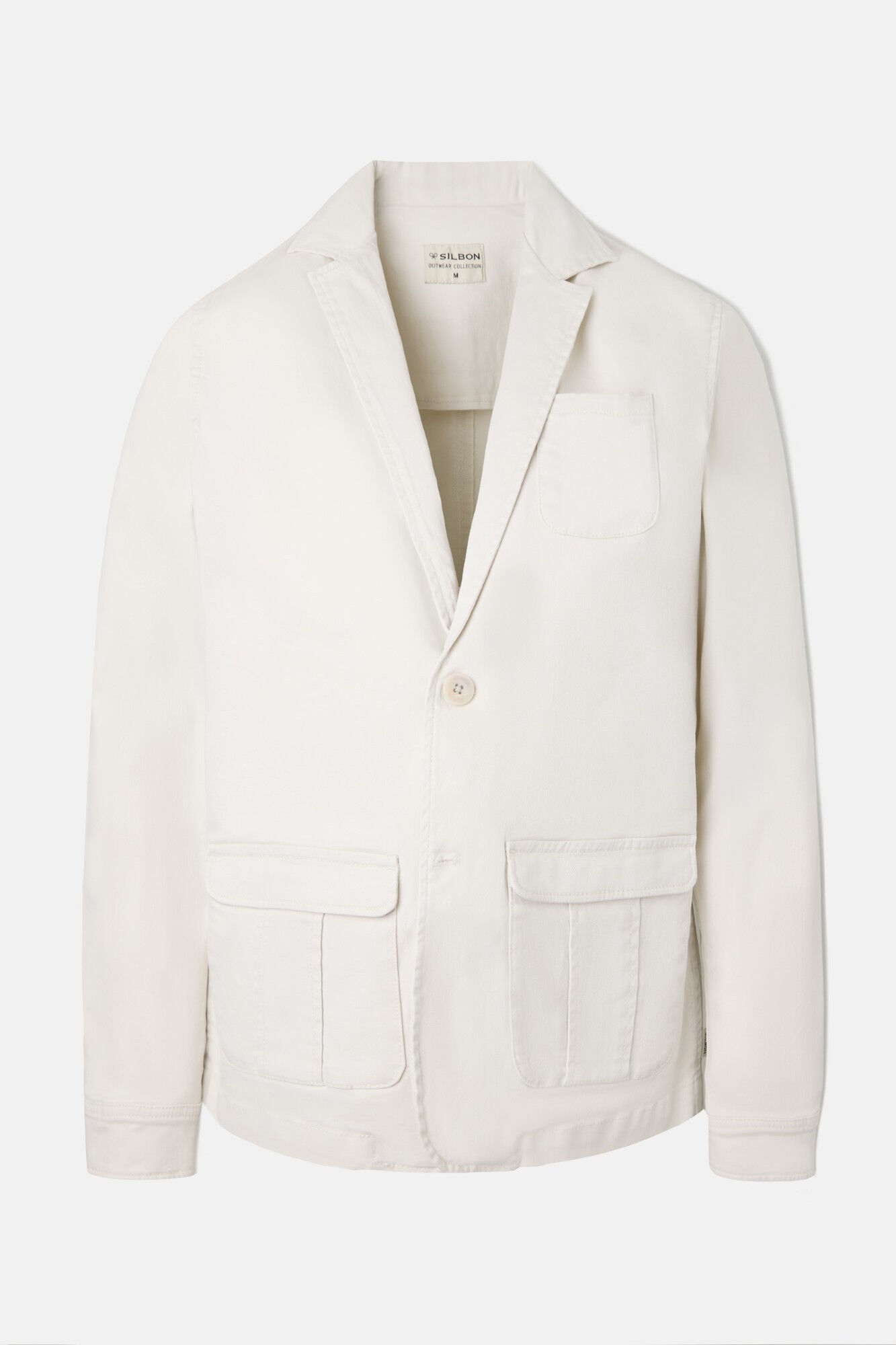 Silbon Casual semi-blazer Beige