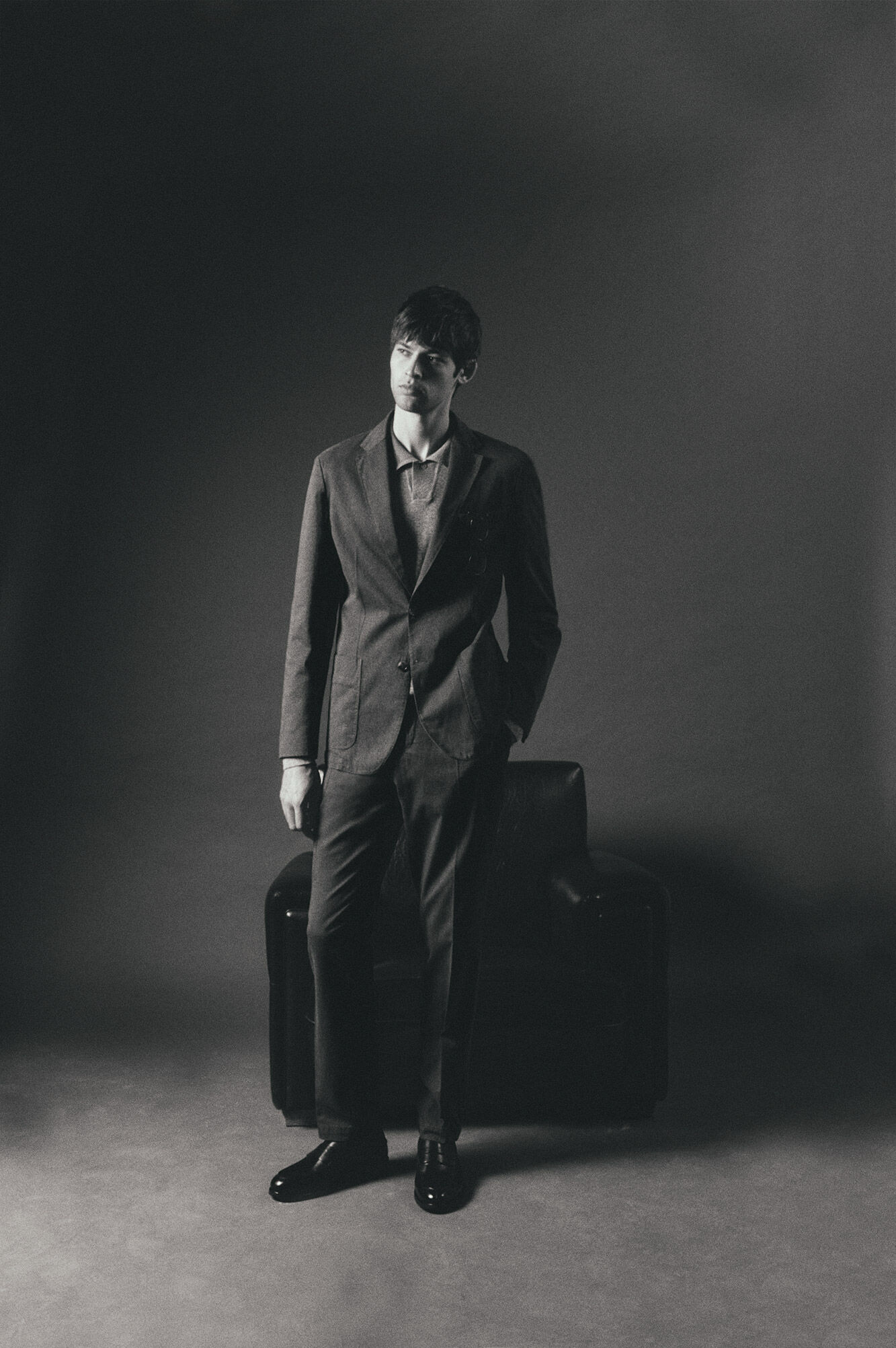 OOTO Americana traje algod&oacute;n coordinado Kaki