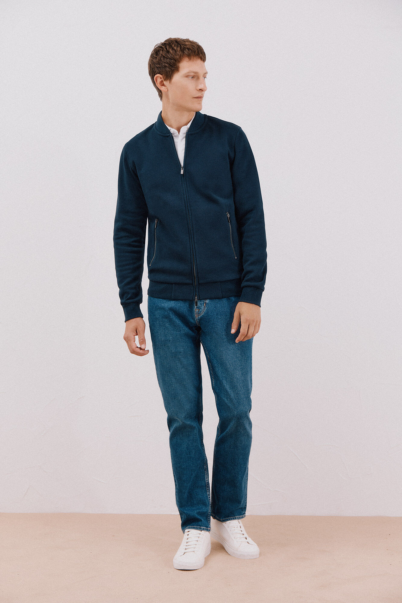 Cortefiel C&aacute;rdigan cuello bomber