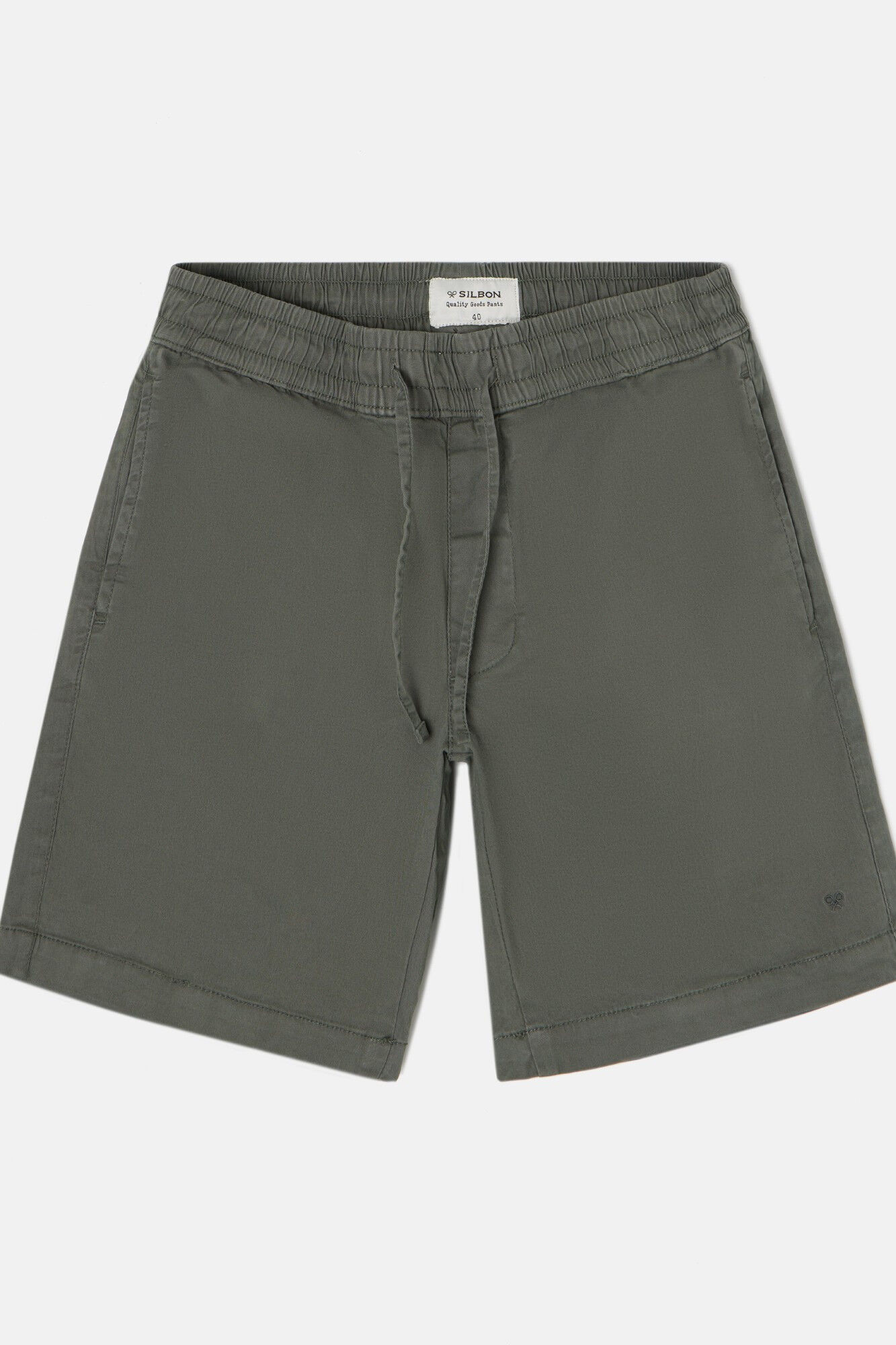 Silbon Bermuda jogger Verde