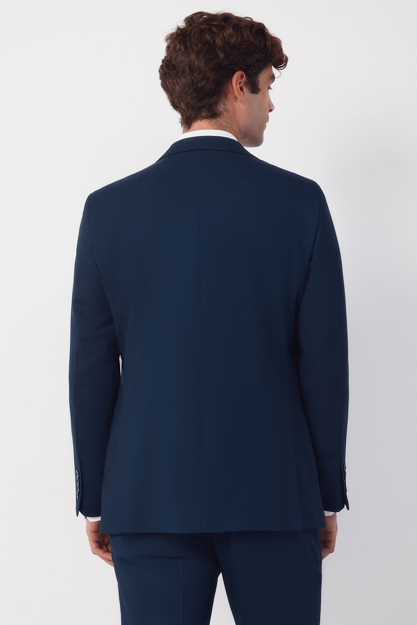 Cortefiel Estrutura azul americana do s&eacute;culo XXI Azul