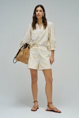 Salsa Jeans Cal&ccedil;&otilde;es 100% algod&atilde;o Ecru