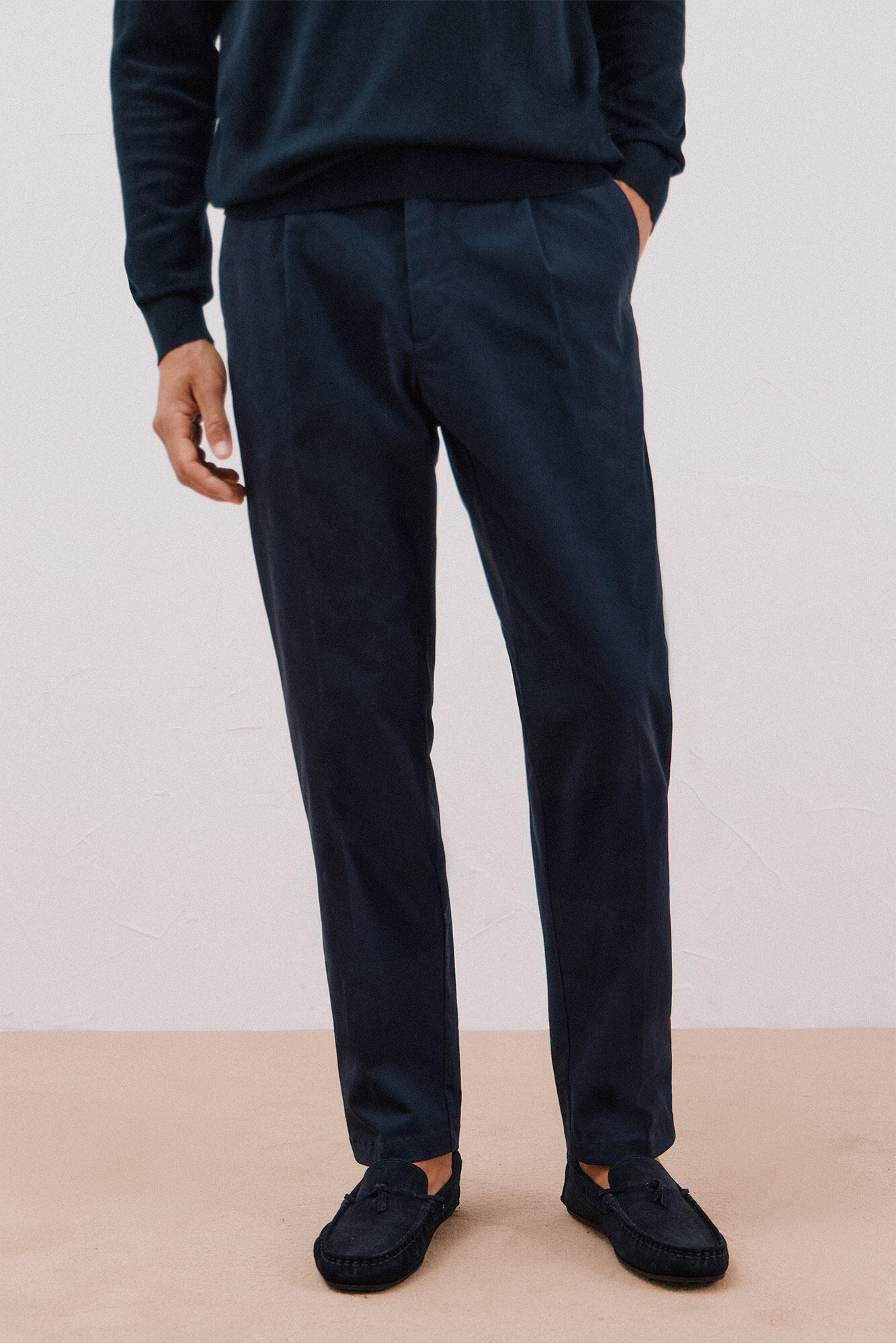 Cortefiel Tapered fit comfort chinos pants
