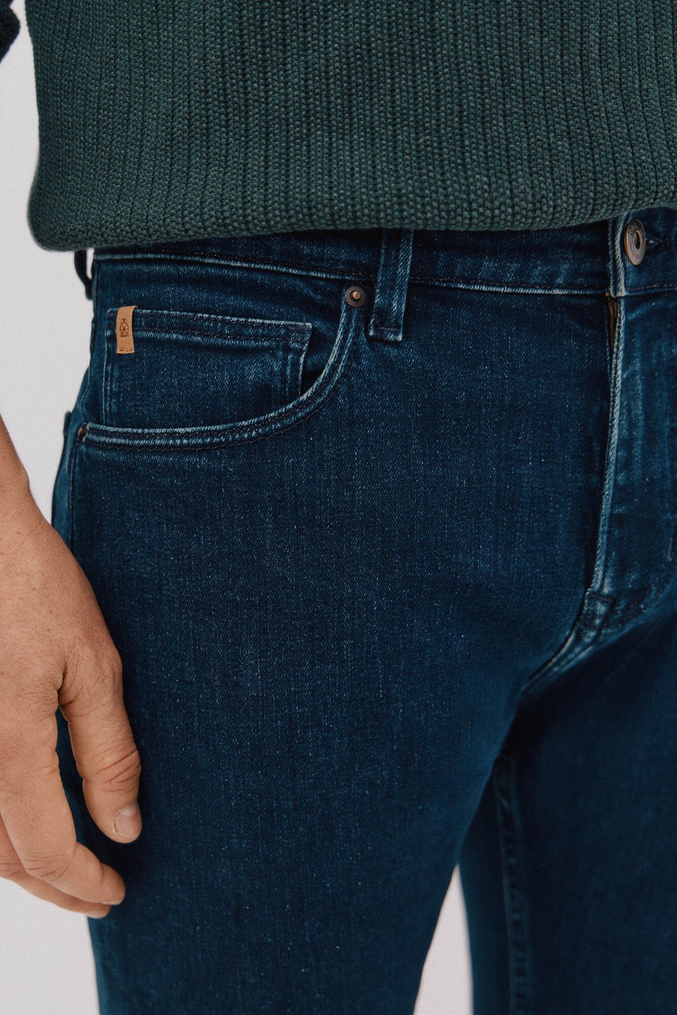 Cortefiel Pantal&oacute;n vaquero slim fit Azul marino