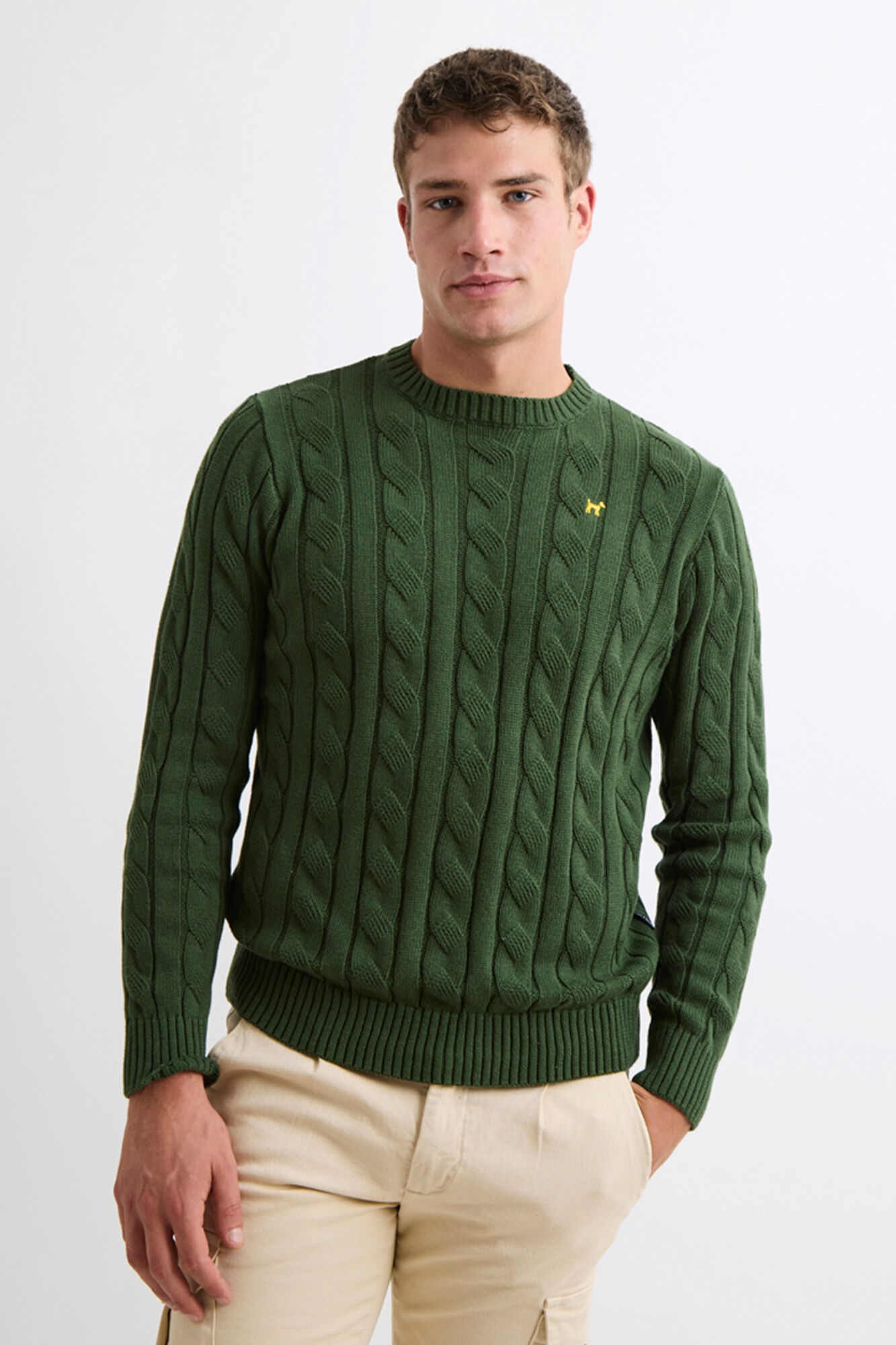 Williot Camisola tran&ccedil;ado Verde