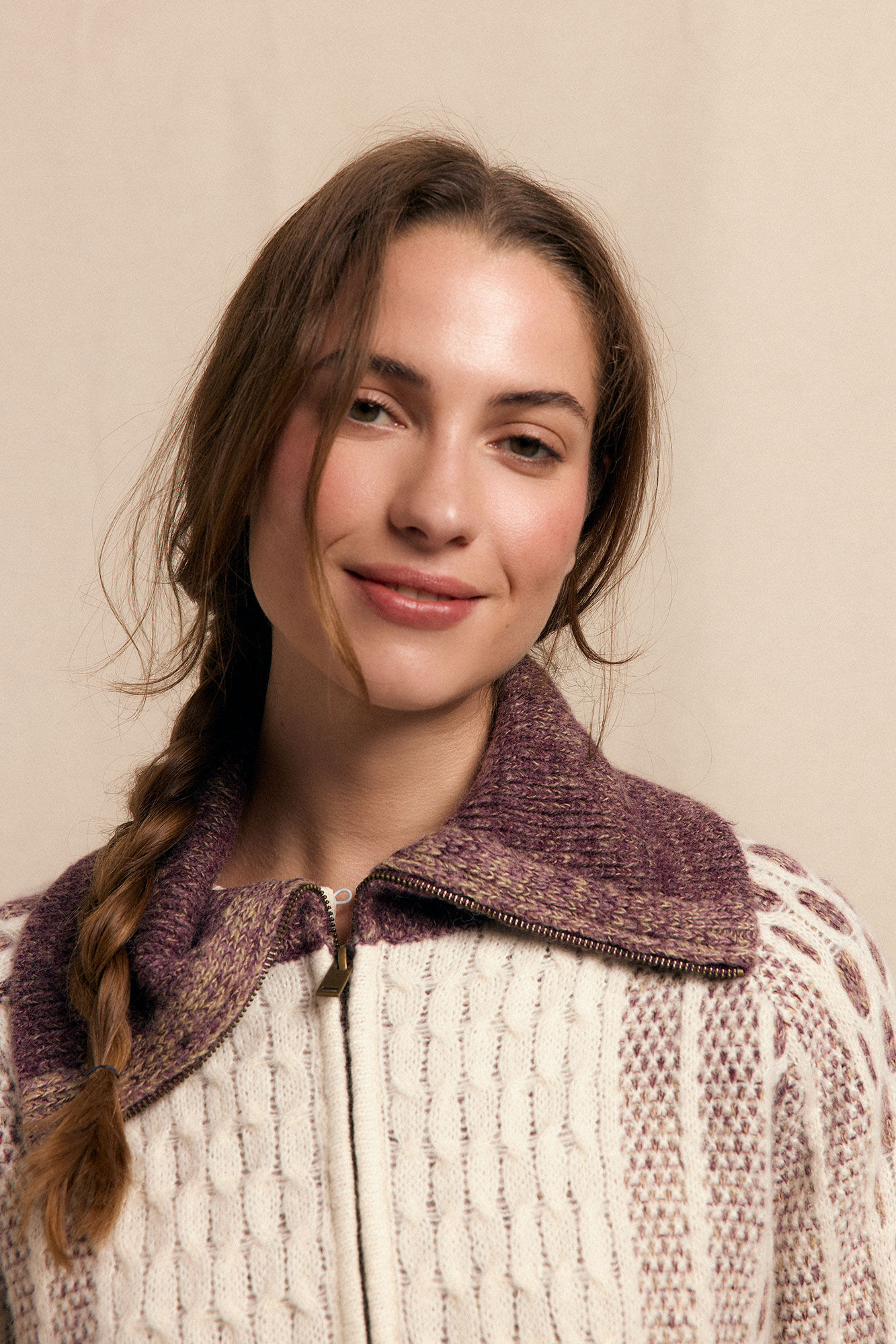 Slowlove Jersey polo Lila