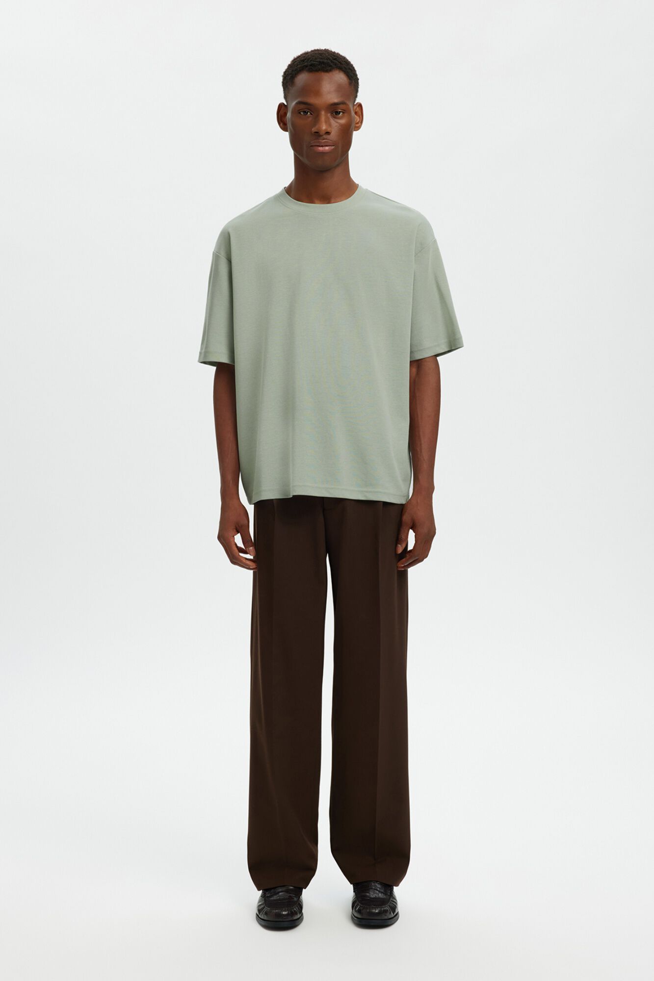 Selected Camiseta manga corta relax