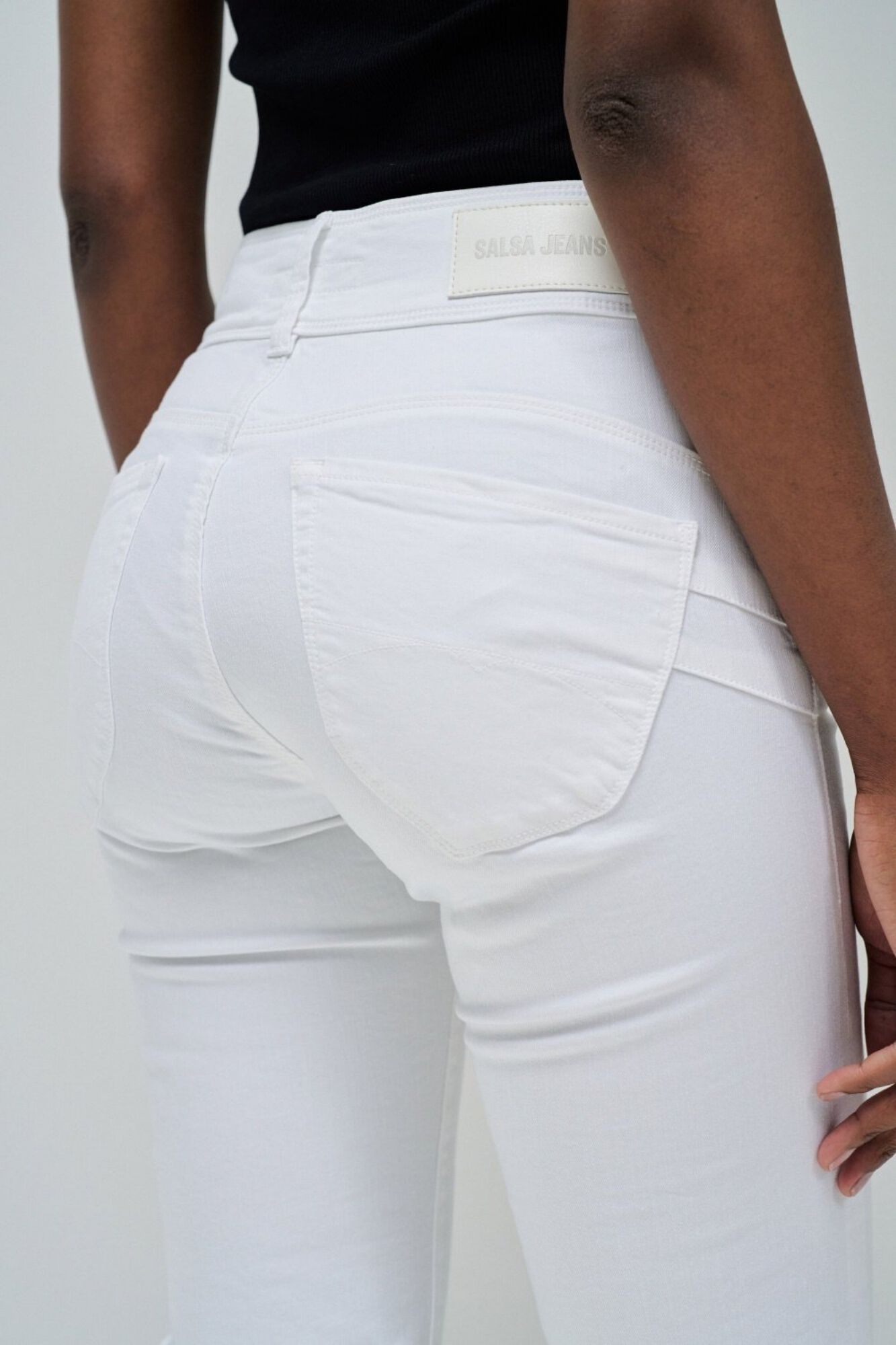 Salsa Jeans Straight Secret Push jeans White