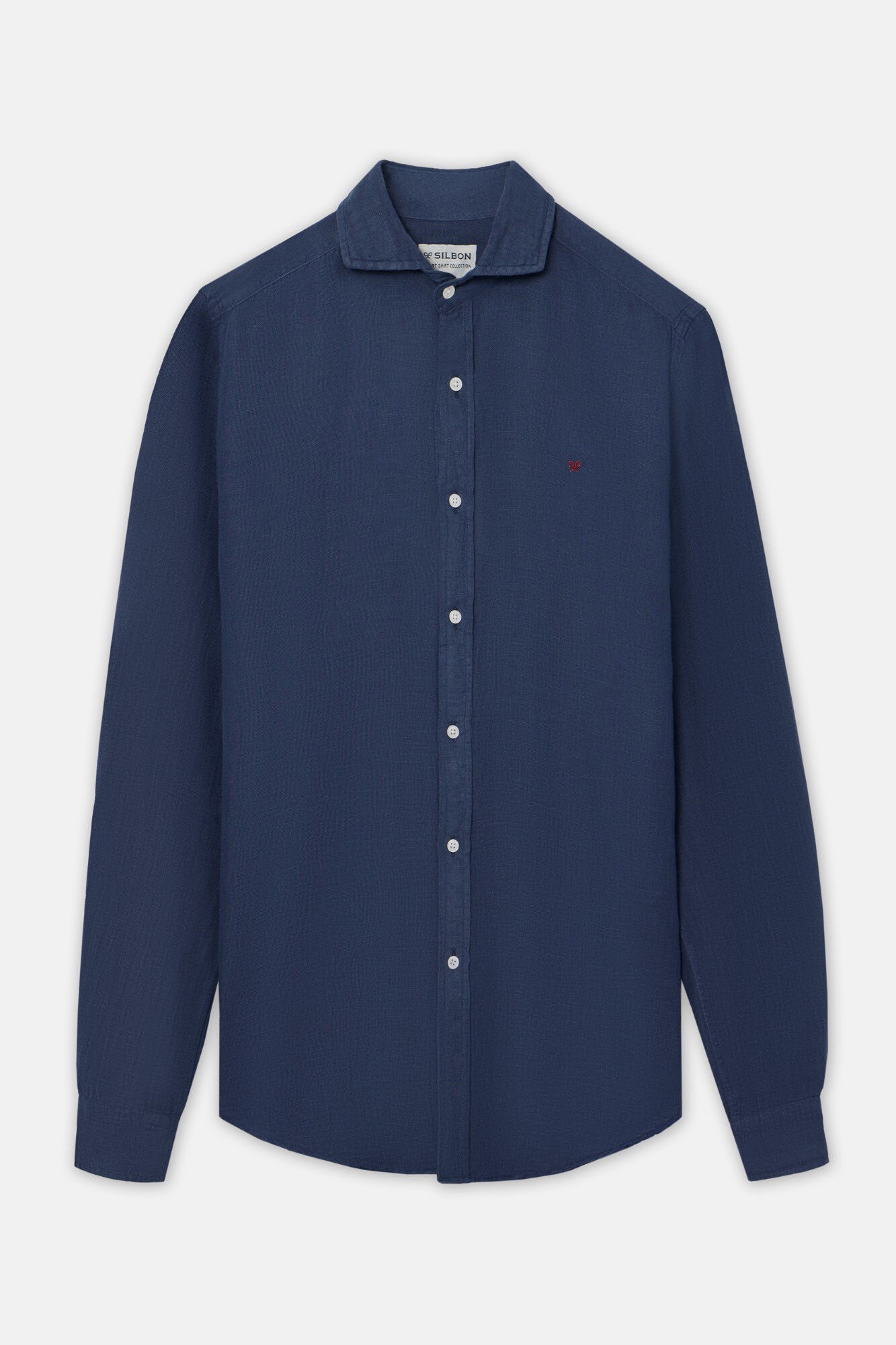 Silbon Lightweight sport shirt  Navy