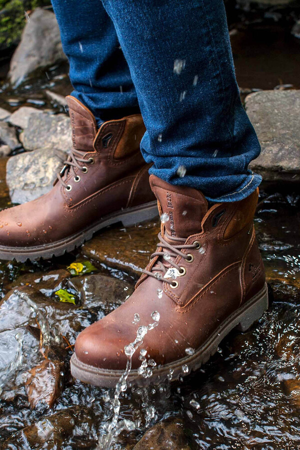 Ferrato A28 Men's Brown Leather Boots - Ankle Booties With Zip Closure, Made In Mexico