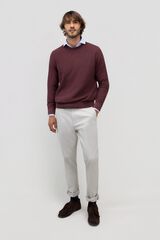 El Ganso Cal&ccedil;as chino slim Ecru