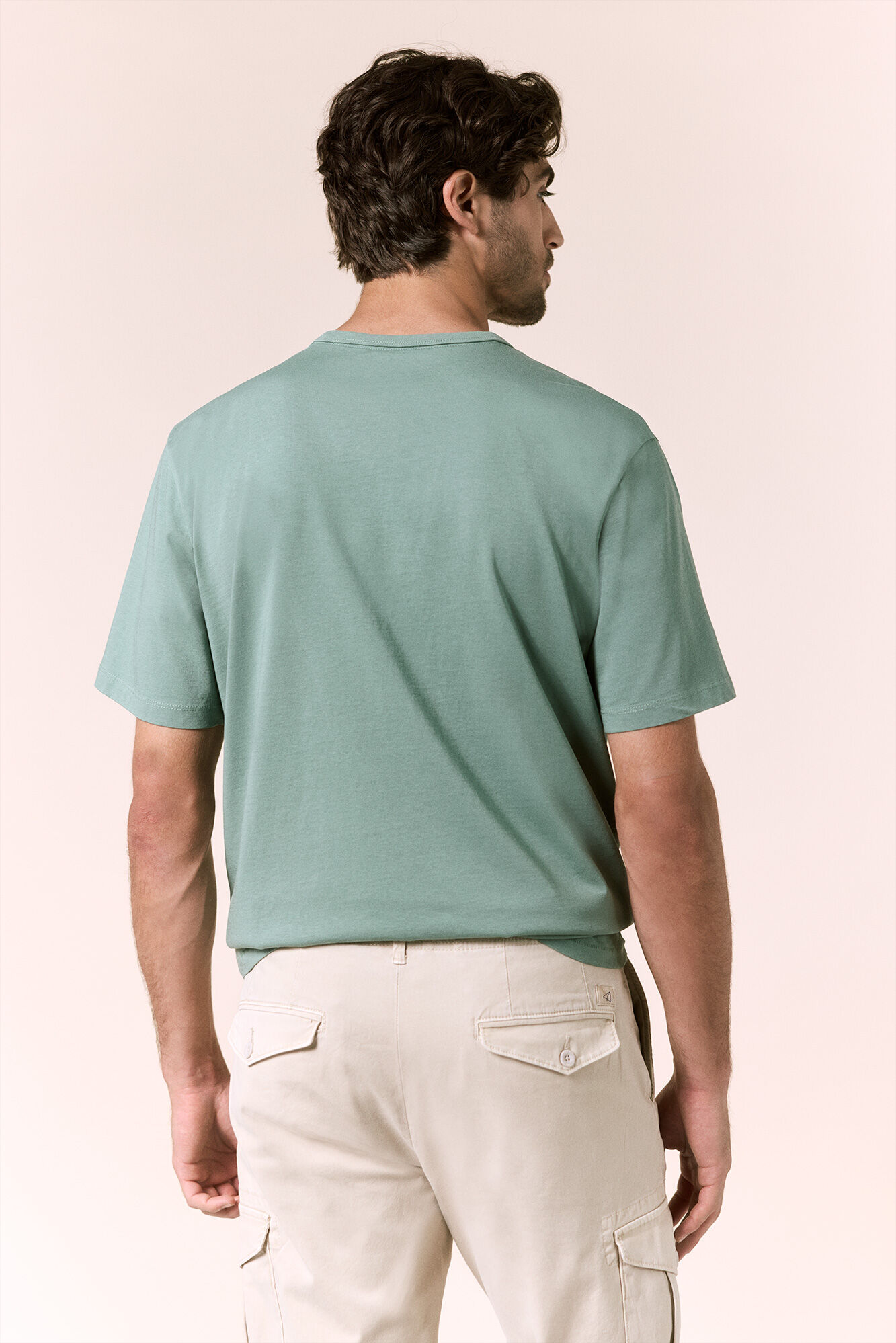 OOTO T-shirt com logo grande Verde