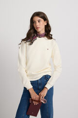 Silbon Sweatshirt de raquete Ecru