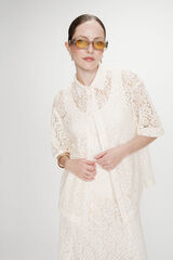 Grace & Mila Camisa de renda Vendel Branco