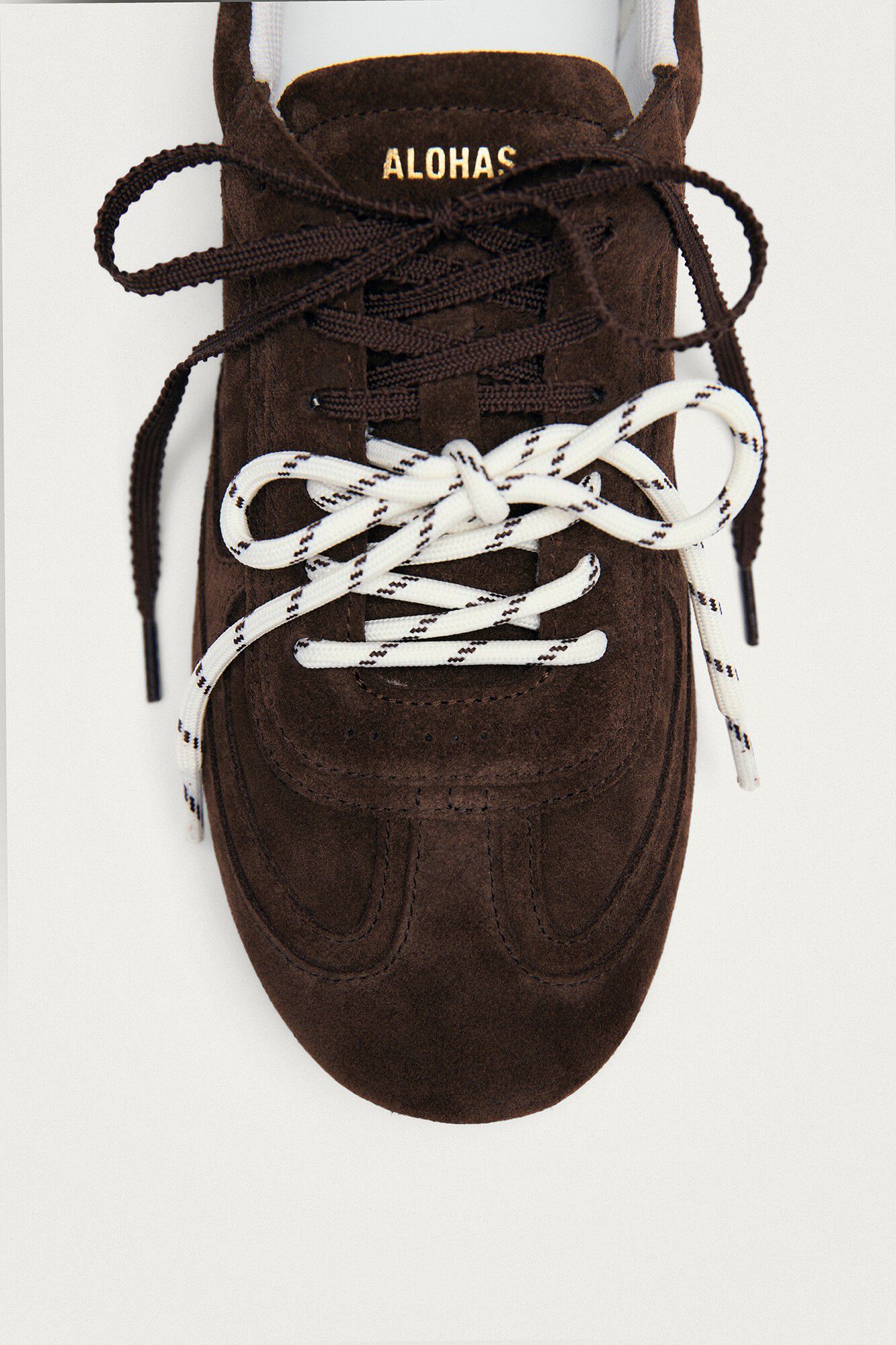 Alohas Sneaker em camur&ccedil;a TB.24 Castanho