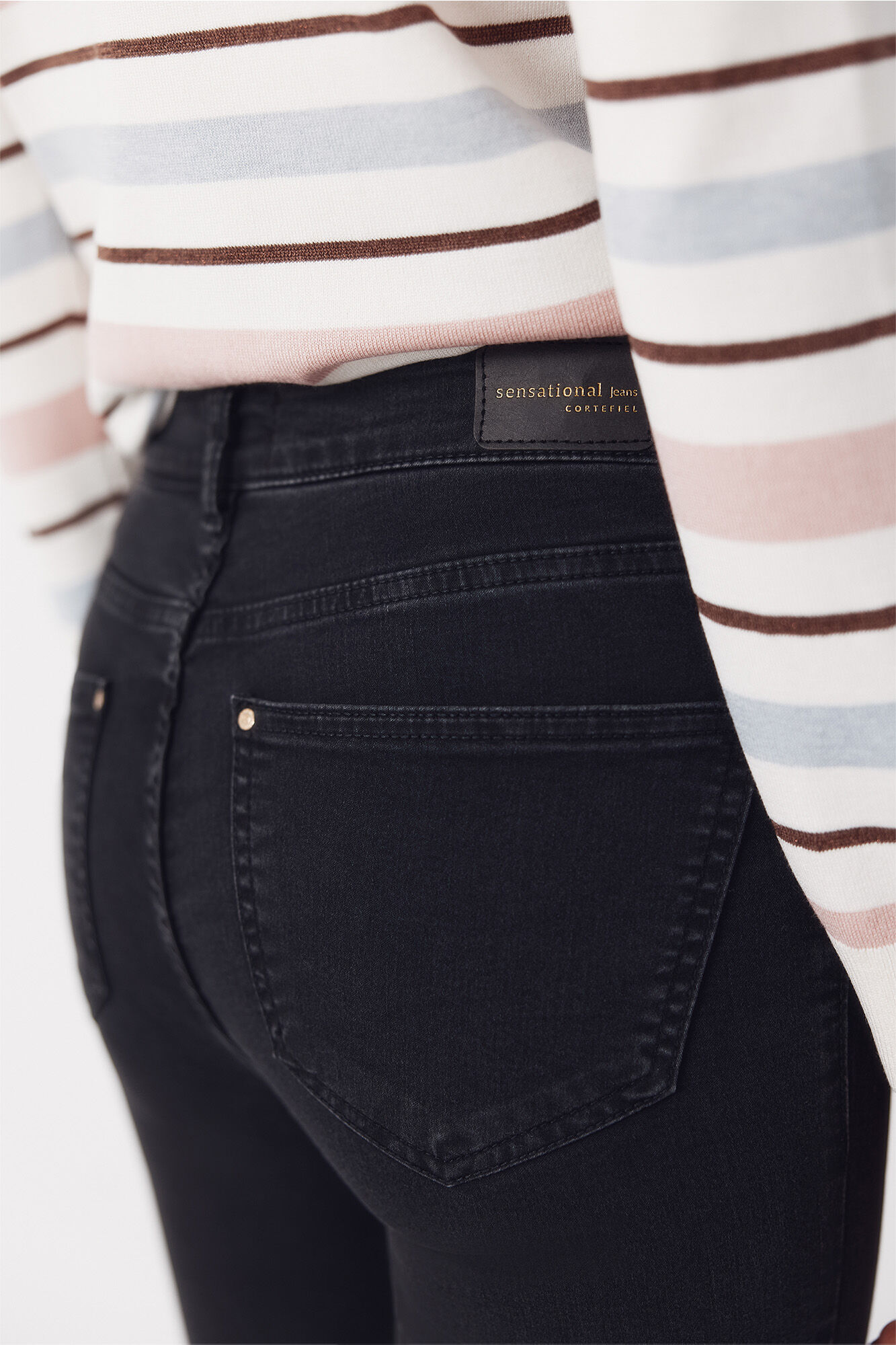 Cortefiel Sensational jeans Printed grey