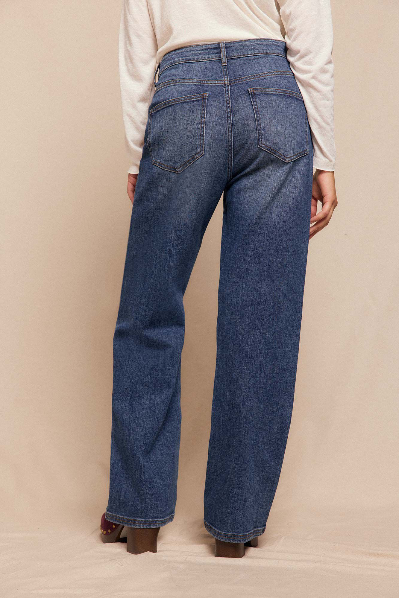 Slowlove Jeans abertura bajo