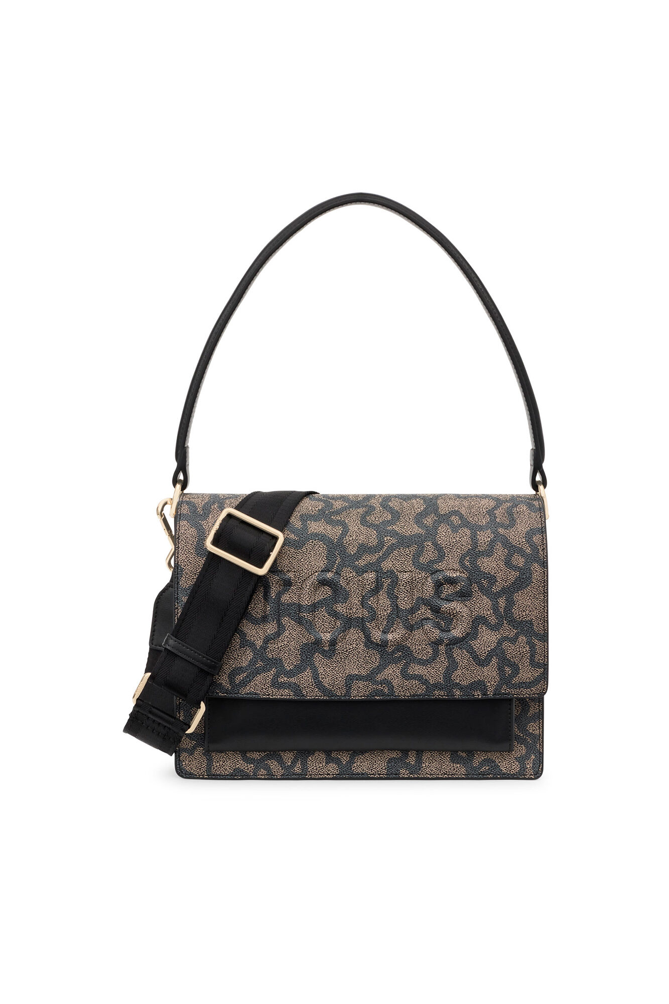 Tous Medium black Kaos Icon Audree crossbody bag Multicolour