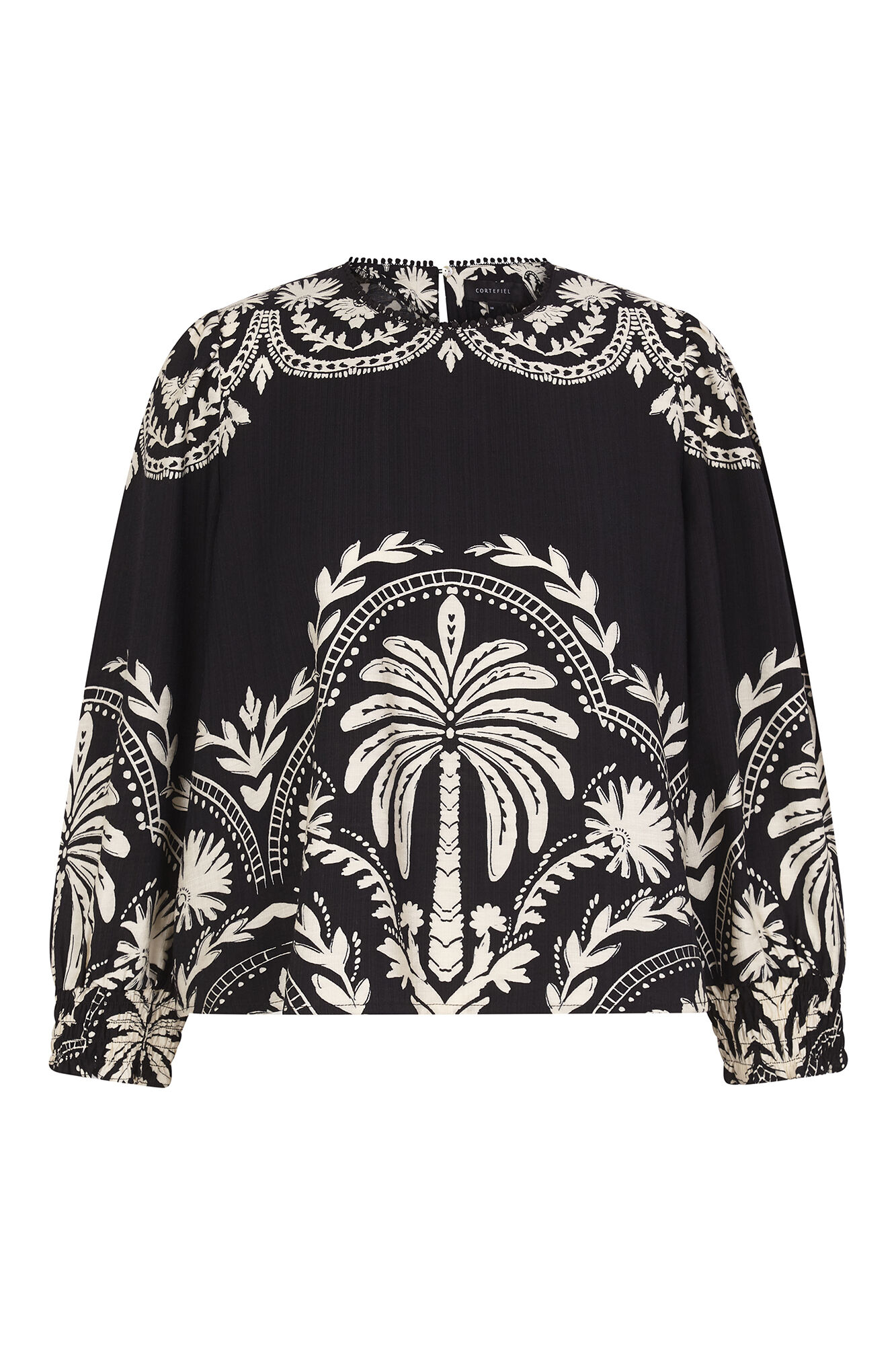 Cortefiel Printed blouse Multicolour