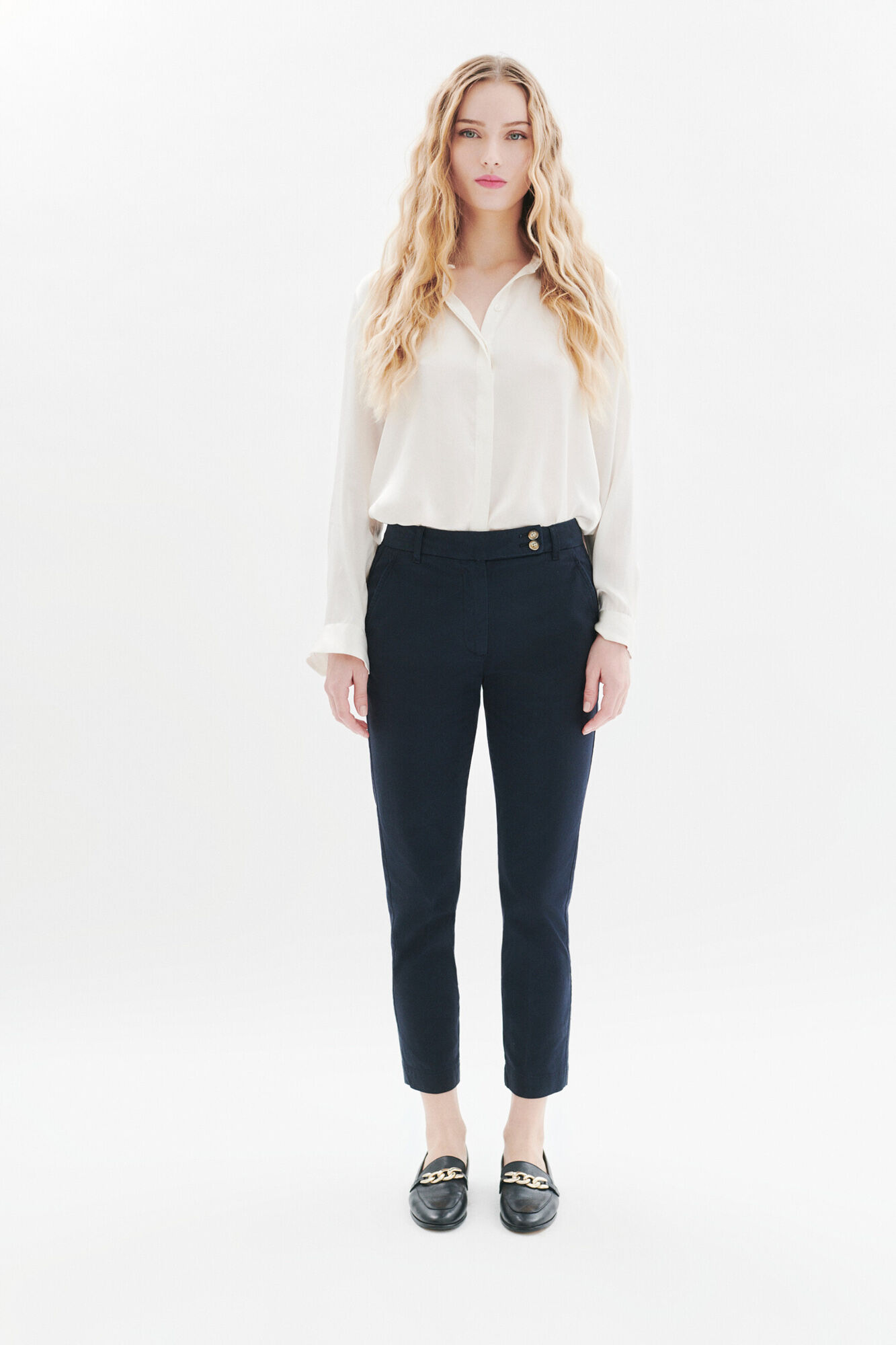 Caroll Cal&ccedil;a detalhe bot&otilde;es