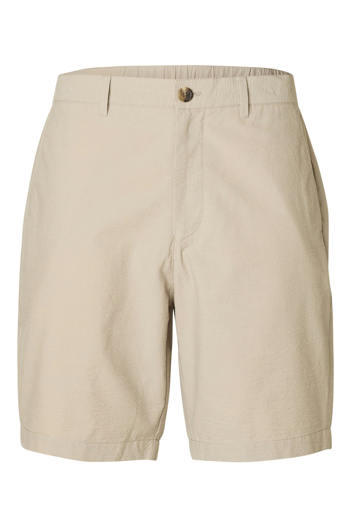 Selected Bermuda Seersucker Cinzento