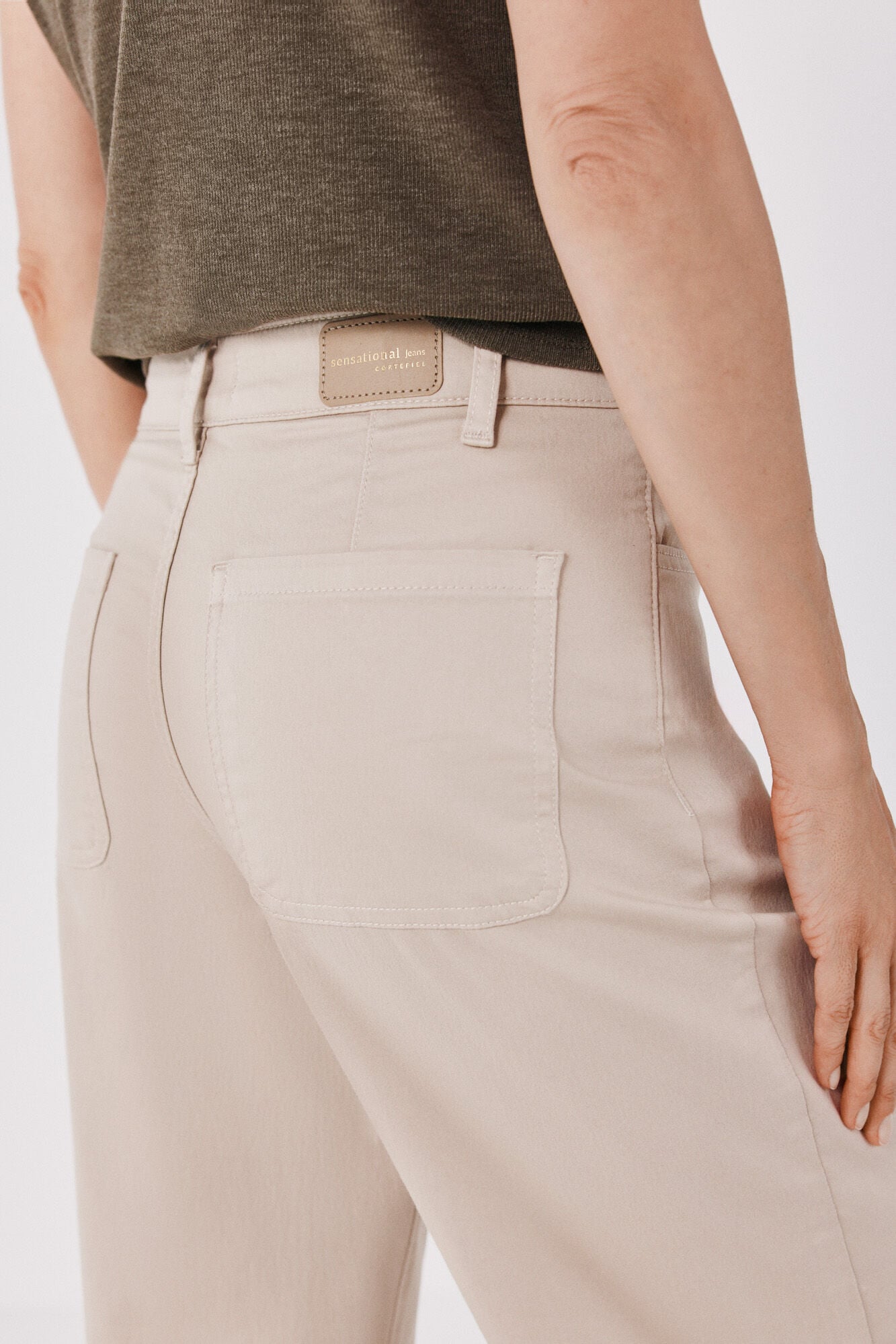 Cortefiel Marine Sensational jeans Brown