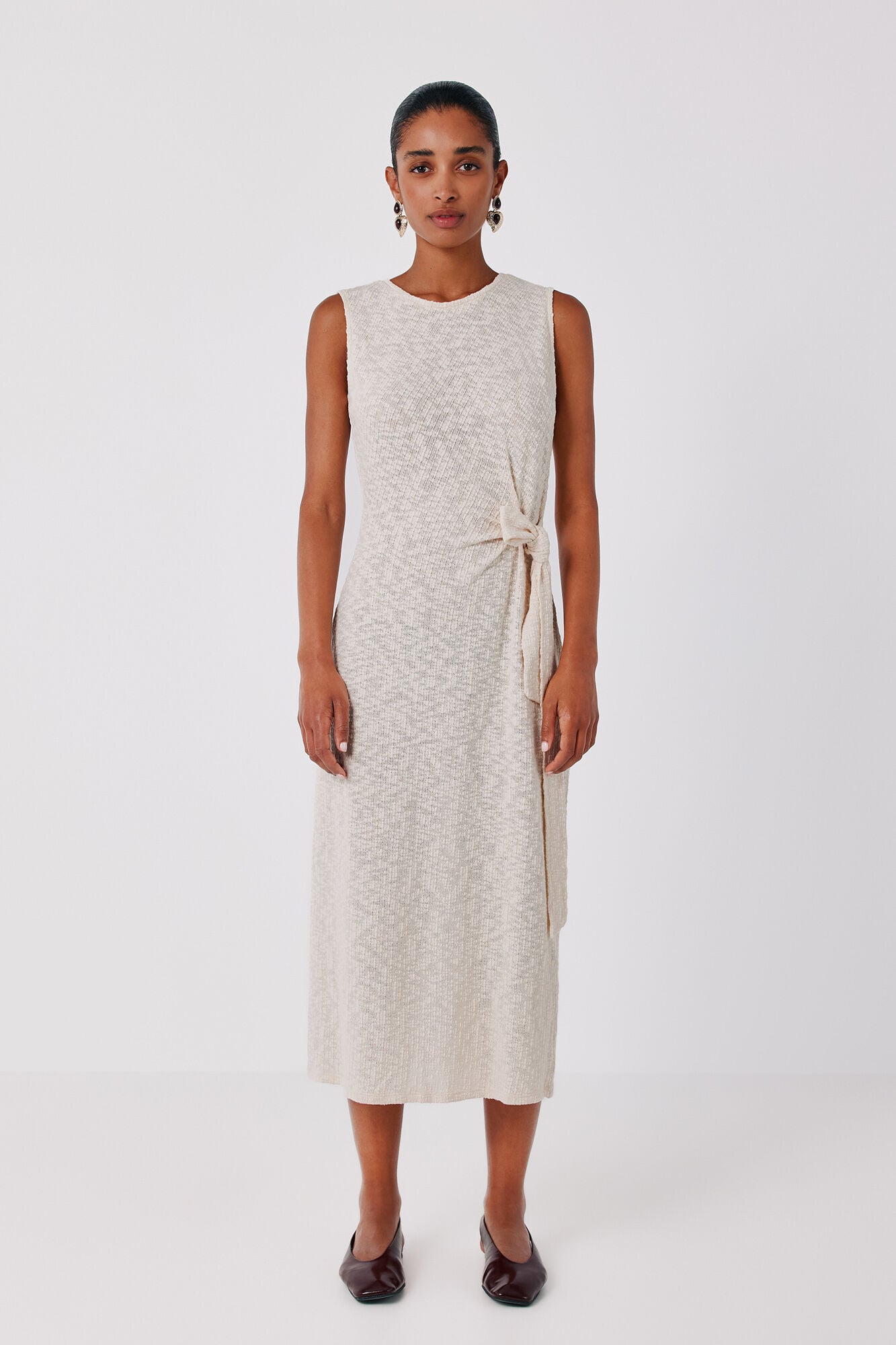Cortefiel Rustic knot dress