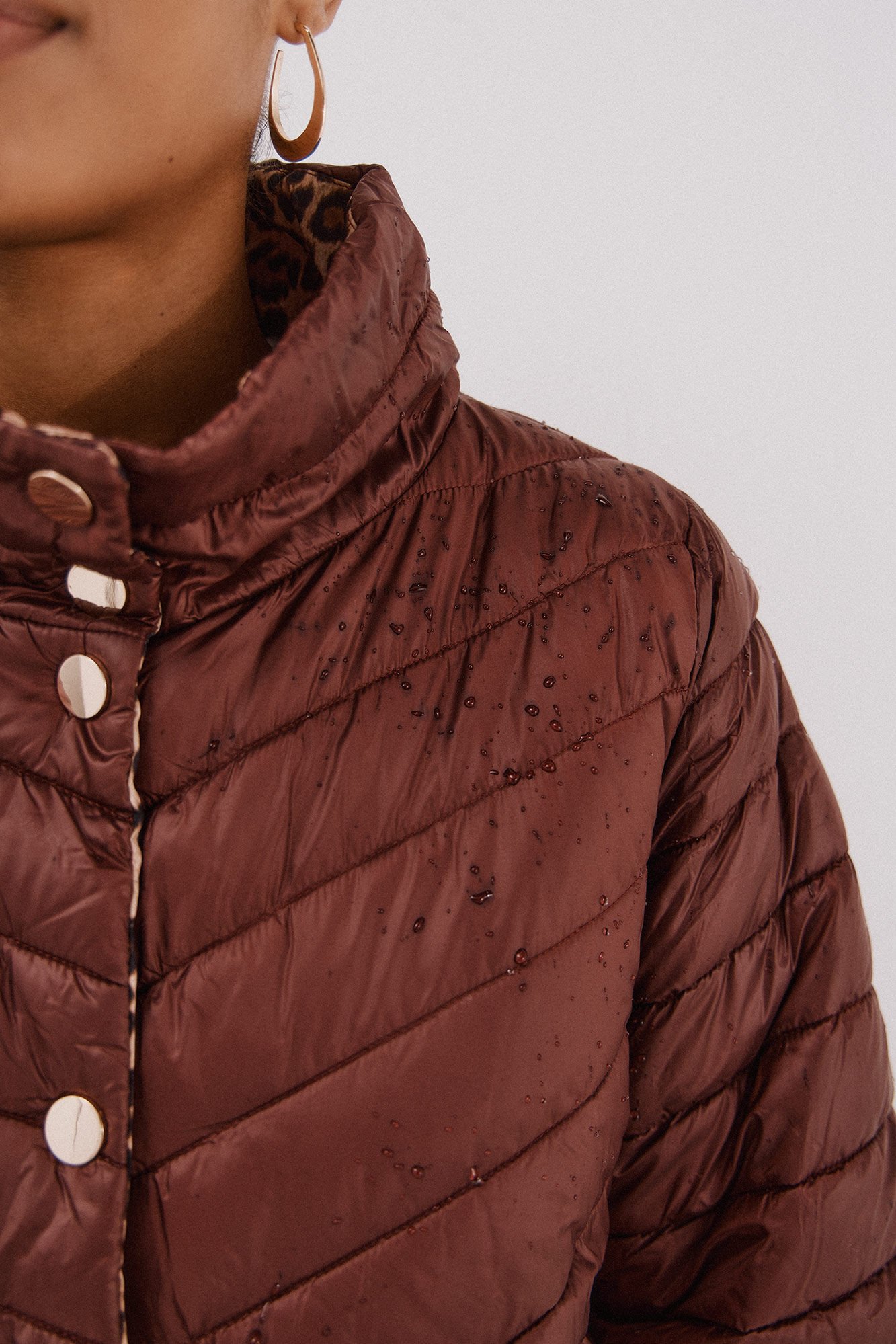 Cortefiel Cazadora reversible thermolite&reg; Vino