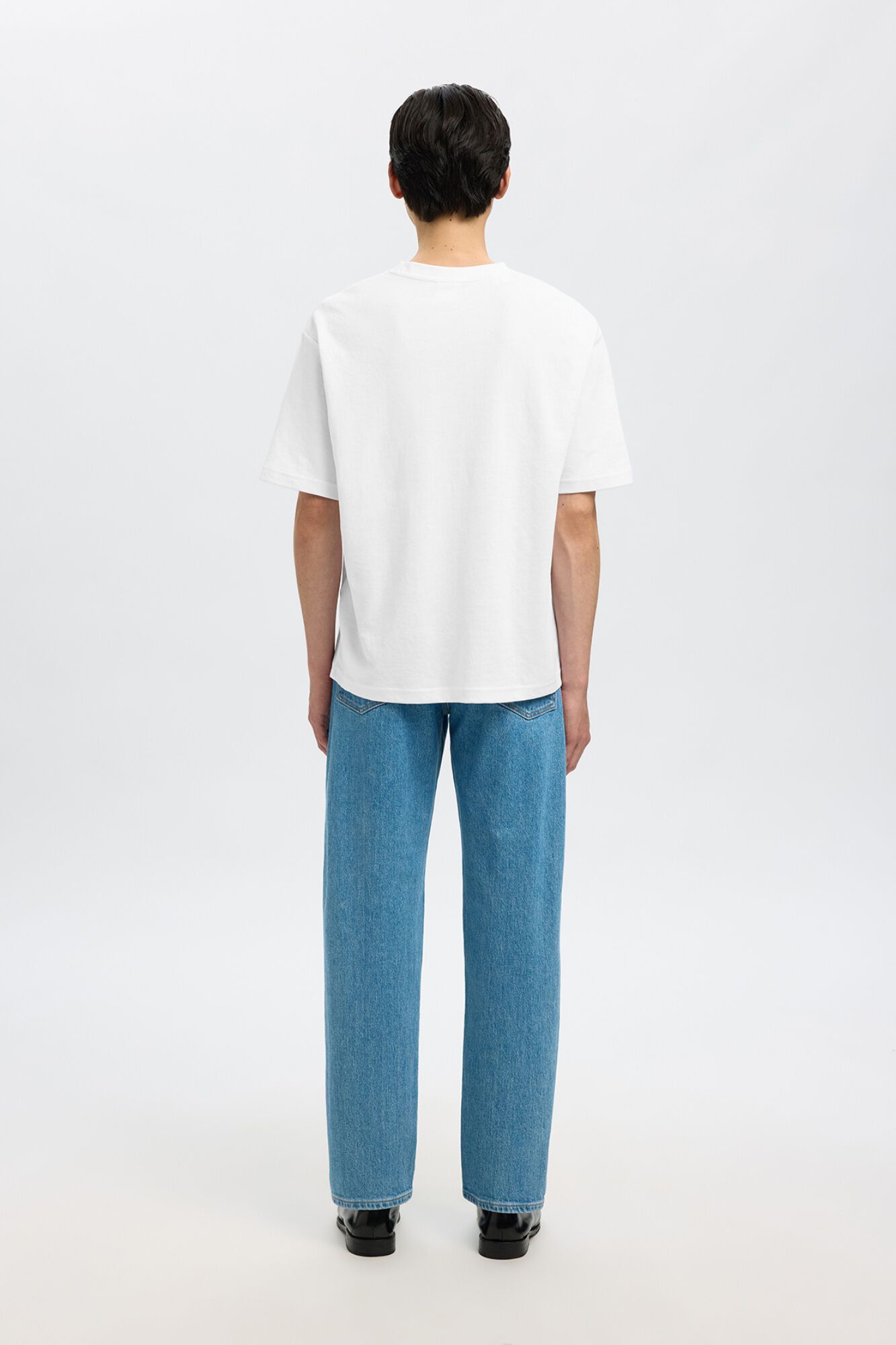 Selected Relaxed short sleeve T-shirt White