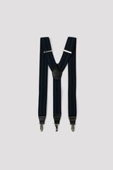Cortefiel Plaid elastic strap Blue