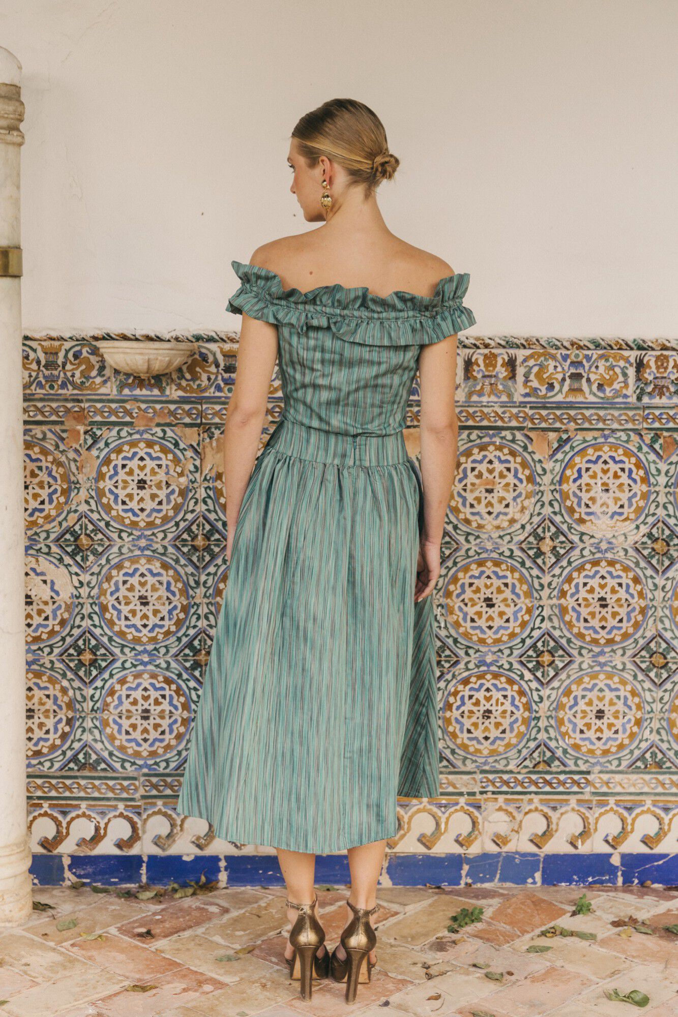 Cherubina Top Celina Azul