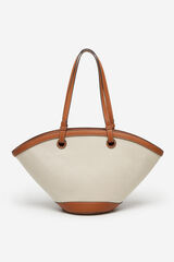 Cortefiel Bolso capazo Marfil