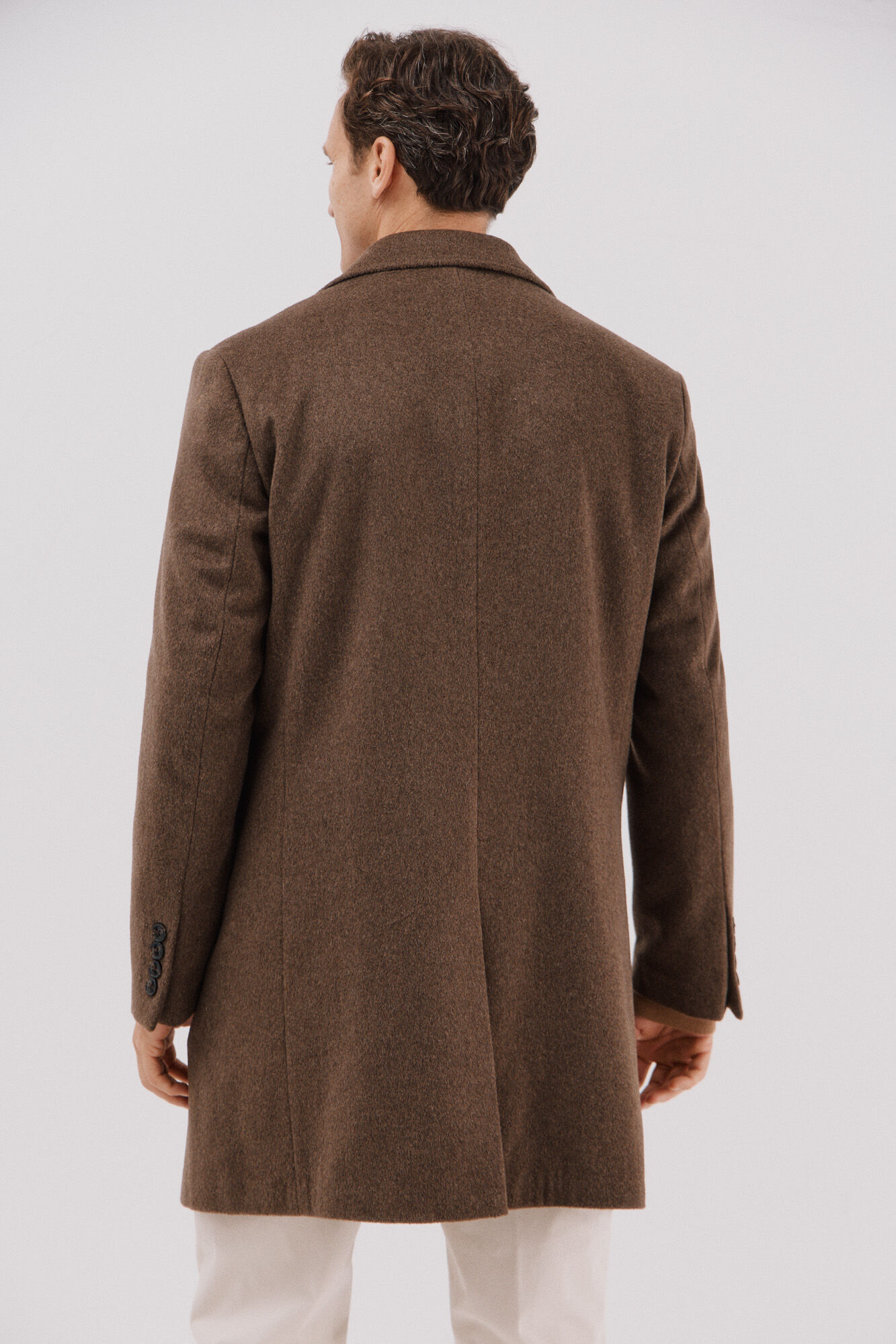 Cortefiel Removable lining coat Camel