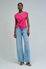 Salsa Jeans Short sleeve T-shirt Fuchsia