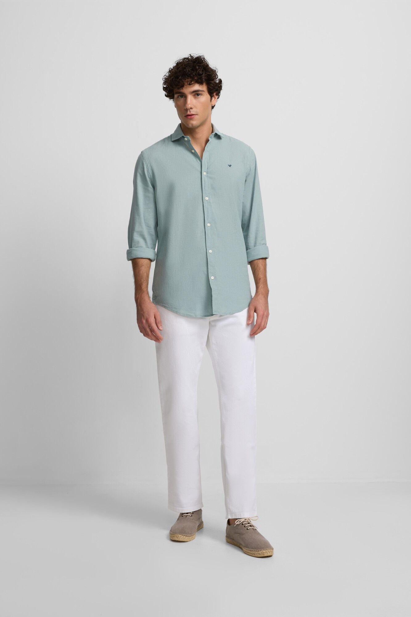 Silbon Camisa esportiva macia Verde