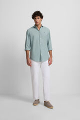 Silbon Camisa esportiva macia Verde